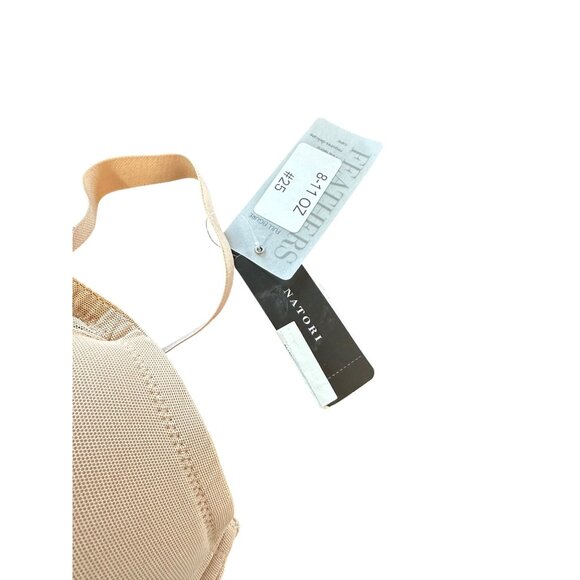 Natori Feathers Full Figure Contour Underwire Lace Bra Nude 42H - Picture 3 of 6